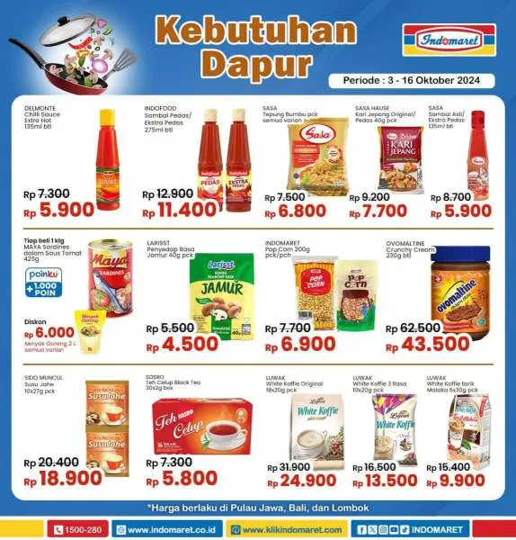 Promo Indomaret Super Hemat Periode 3-16 Oktober 2024