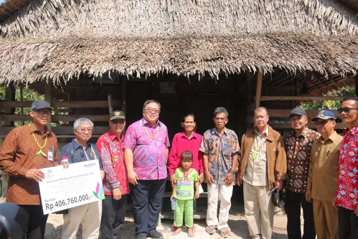 PLN melistriki 1.233 pelanggan di tiga desa Pulau Siberut, Mentawai