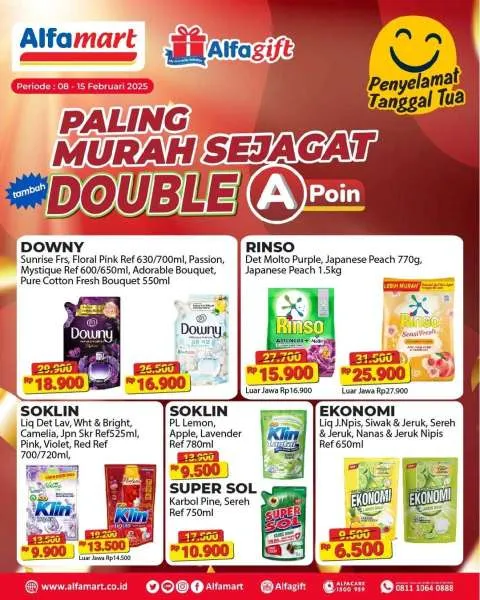 Promo Alfamart Paling Murah Sejagat Periode 8-15 Februari 2025