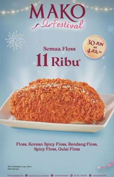 Promo Mako Festival Semua Floss Rp 11.000