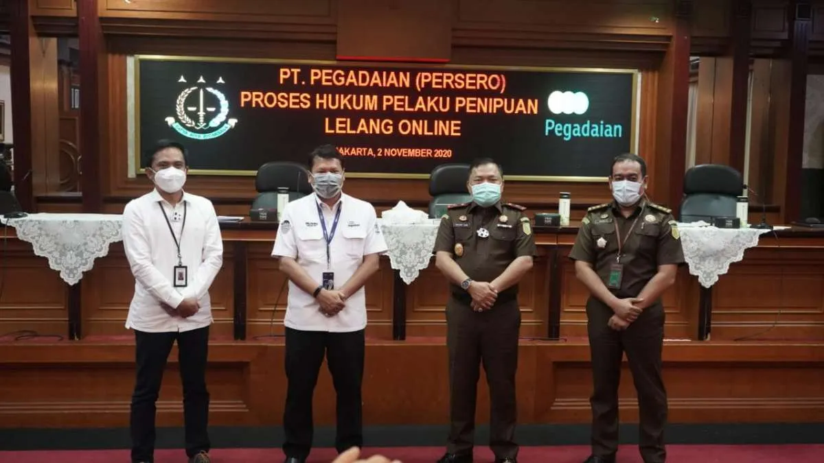 Catut nama Pegadaian, kasus penipuan lelang online dilimpahkan Ke PN Jakpus