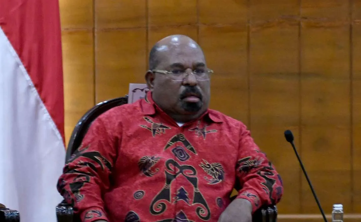 KPK Menangkap Lukas Enembe di Sebuah Restoran di Jayapura