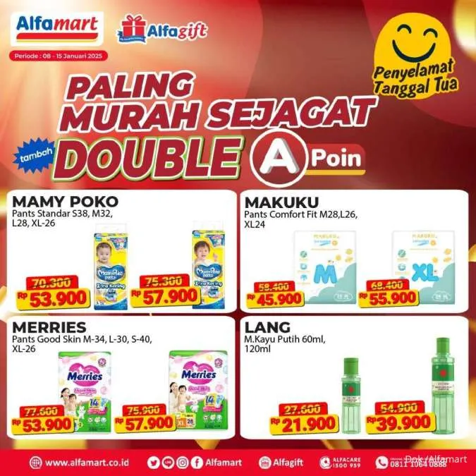 Promo Alfamart Paling Murah Sejagat Periode 8-15 Januari 2025