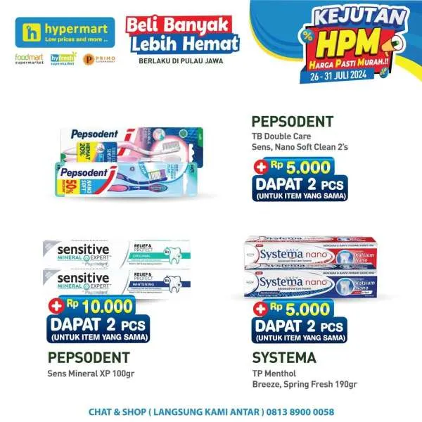 Promo Hypermart Beli Banyak Lebih Hemat Periode 26-31 Juli 2024