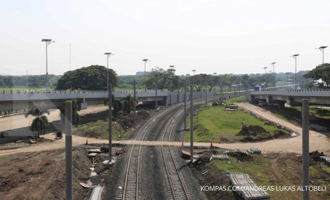 Jokowi: Kereta Bandara Soetta akan rampung di 2017