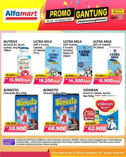 Promo Alfamart Gantung Periode 28 Juli-3 Agustus 2025