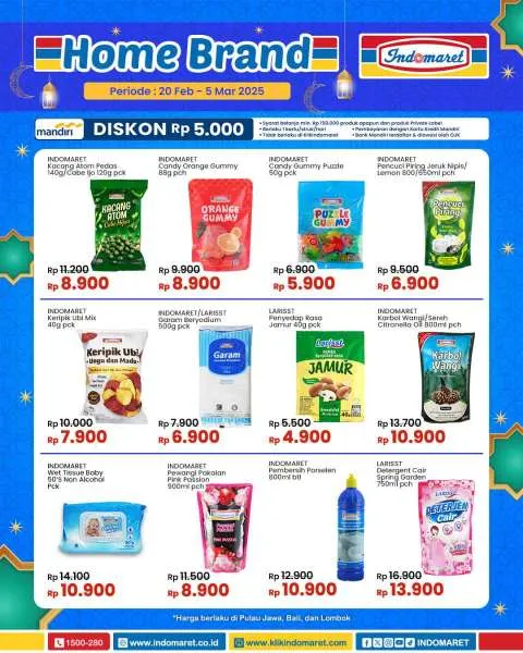 Promo Indomaret Super Hemat Periode 20 Februari-5 Maret 2025