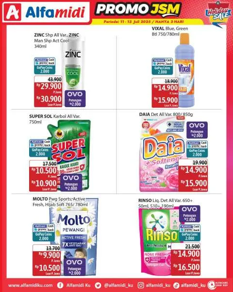 Promo JSM Alfamidi Periode 11-13 Juli 2025