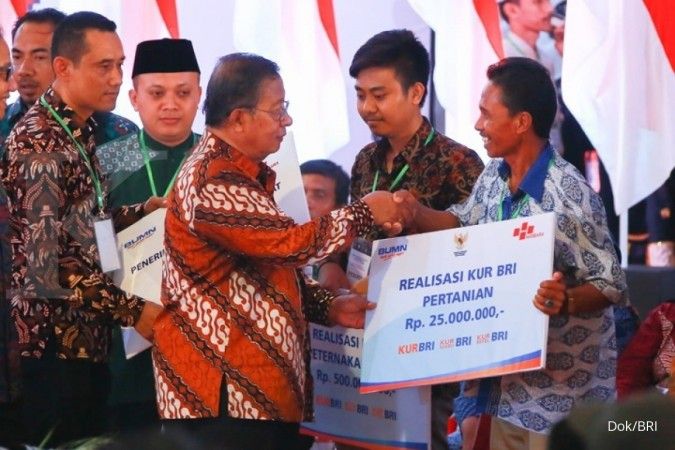 Bank Rakyat Indonesia (BBRI) catatkan KUR Rp 50,3 triliun pada Juni 2019