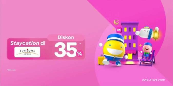 Promo MGM Horison Hotels di Tiket.com, Ada Diskon 35% Mulai Pukul 09.00 - 21.00 WIB