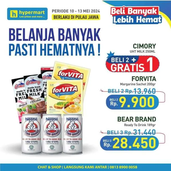 Promo Hypermart Beli Banyak Lebih Hemat Periode 10-13 Mei 2024