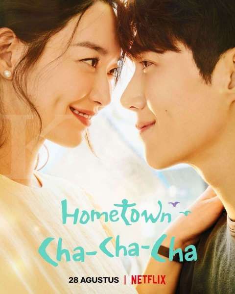 Poster drama Korea terbaru Hometown Cha-Cha-Cha di Netflix.
