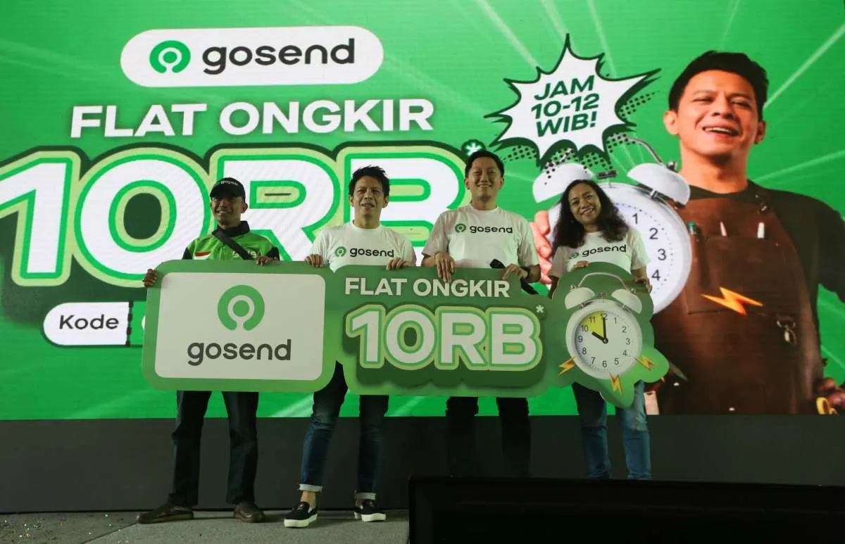 Kirim Barang Hemat di Akhir Tahun,  GoSend Ajak Pengguna Manfaatkan Flat Ongkir