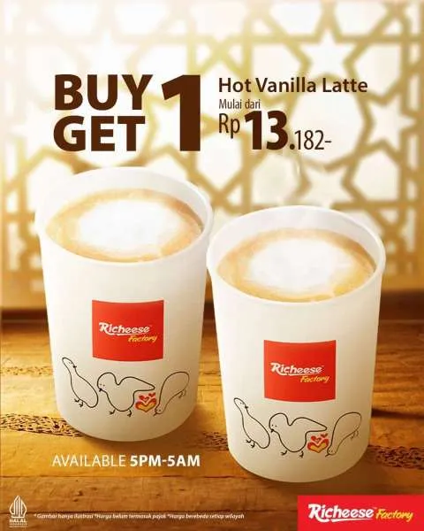 Promo Richeese Factory Buy 1 Get 1