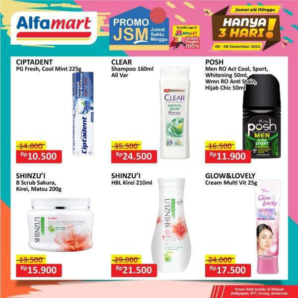 Promo JSM Alfamart Weekend 6-8 Desember 2024