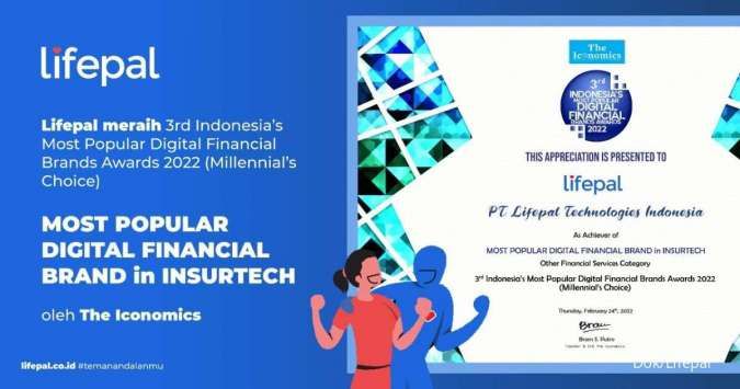 Lifepal.co.id Raih Penghargaan Most Popular Digital Financial Brands in Insurtech 