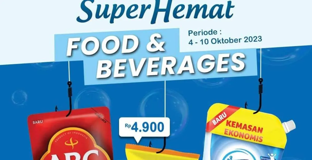 Promo Indomaret Terbaru 4-10 Oktober 2023, Promo Super Hemat Mingguan Selama 7 Hari
