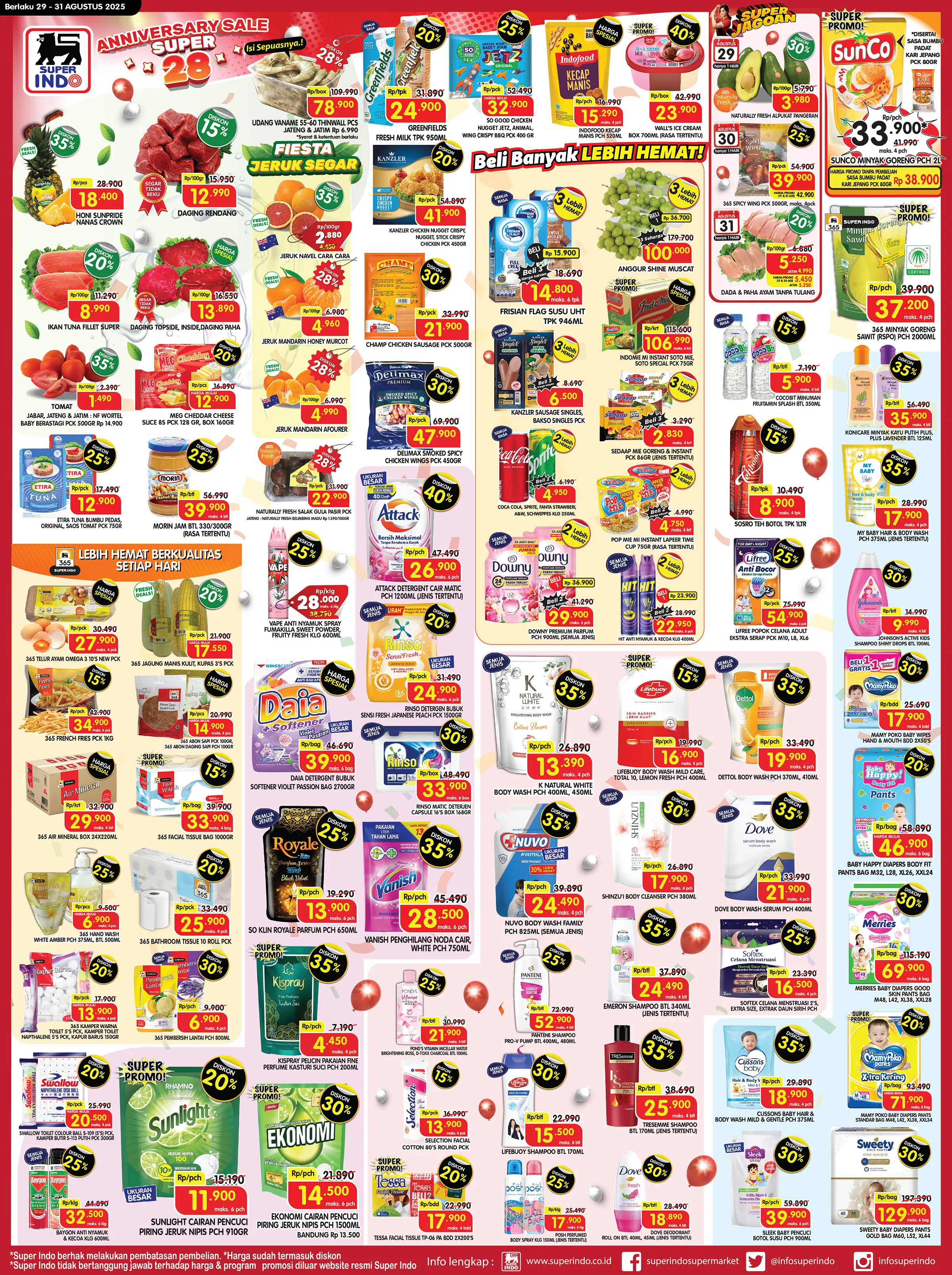 Promo JSM Superindo Periode 29-31 Agustus 2025