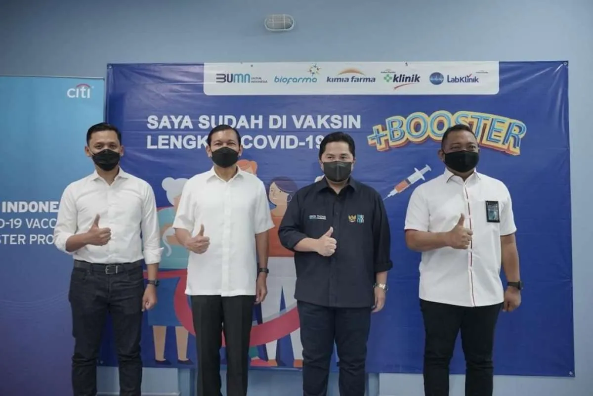 Gandeng Kimia Farma, Citi Indonesia Berikan Vaksin Booster untuk Karyawan