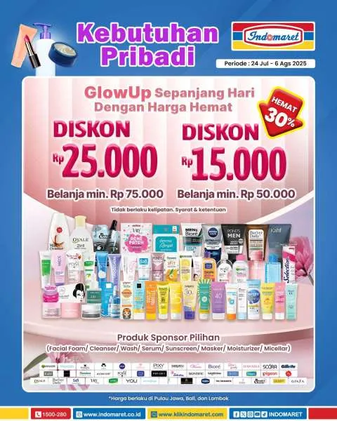Promo Indomaret Super Hemat Periode 24 Juli-6 Agustus 2025