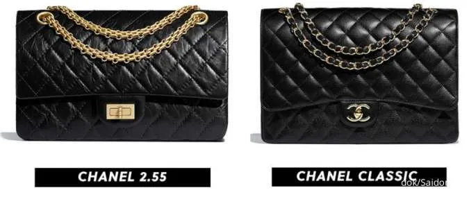 Perbedaan Chanel 2.55 dan Chanel Classic 11.12