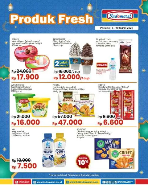Promo Indomaret Super Hemat Periode 6-19 Maret 2025