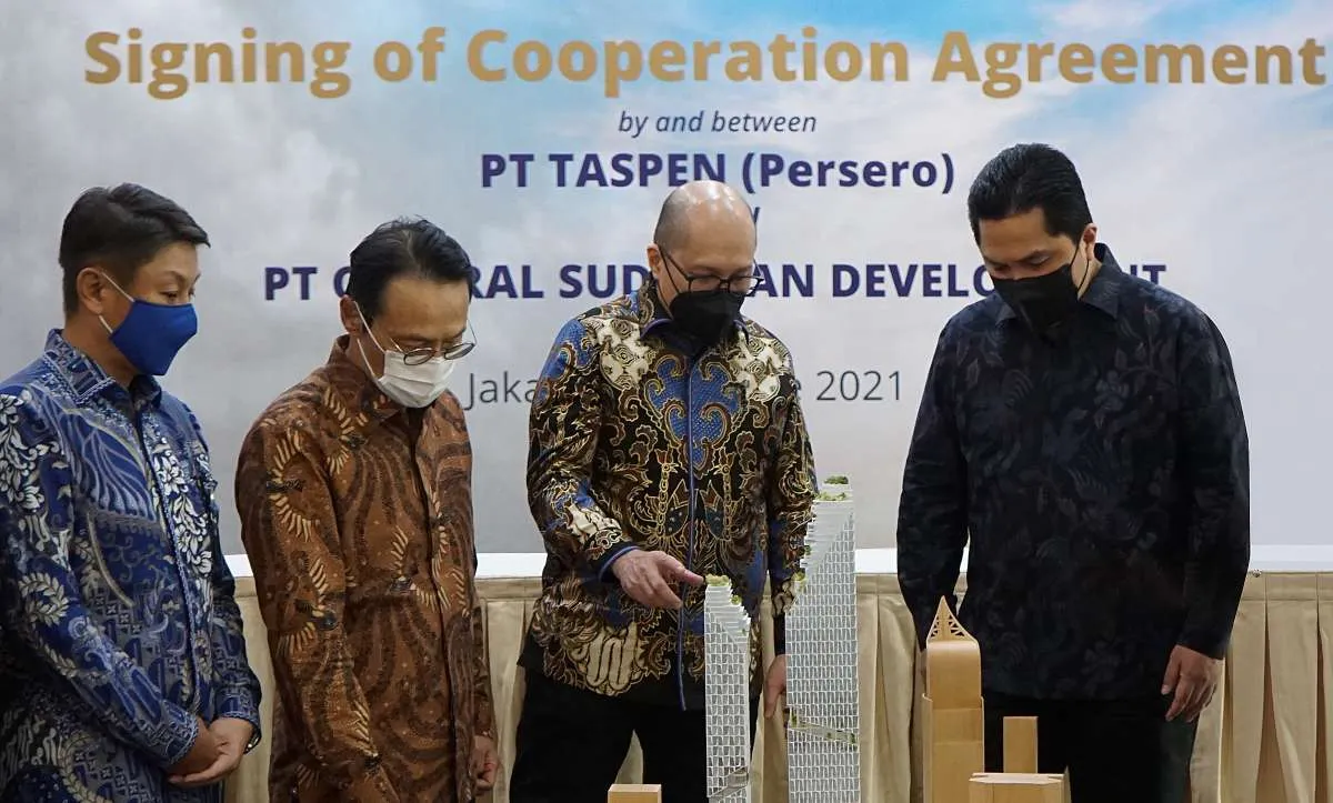 Kembangkan bisnis properti, Taspen gandeng Mitsubishi Estate