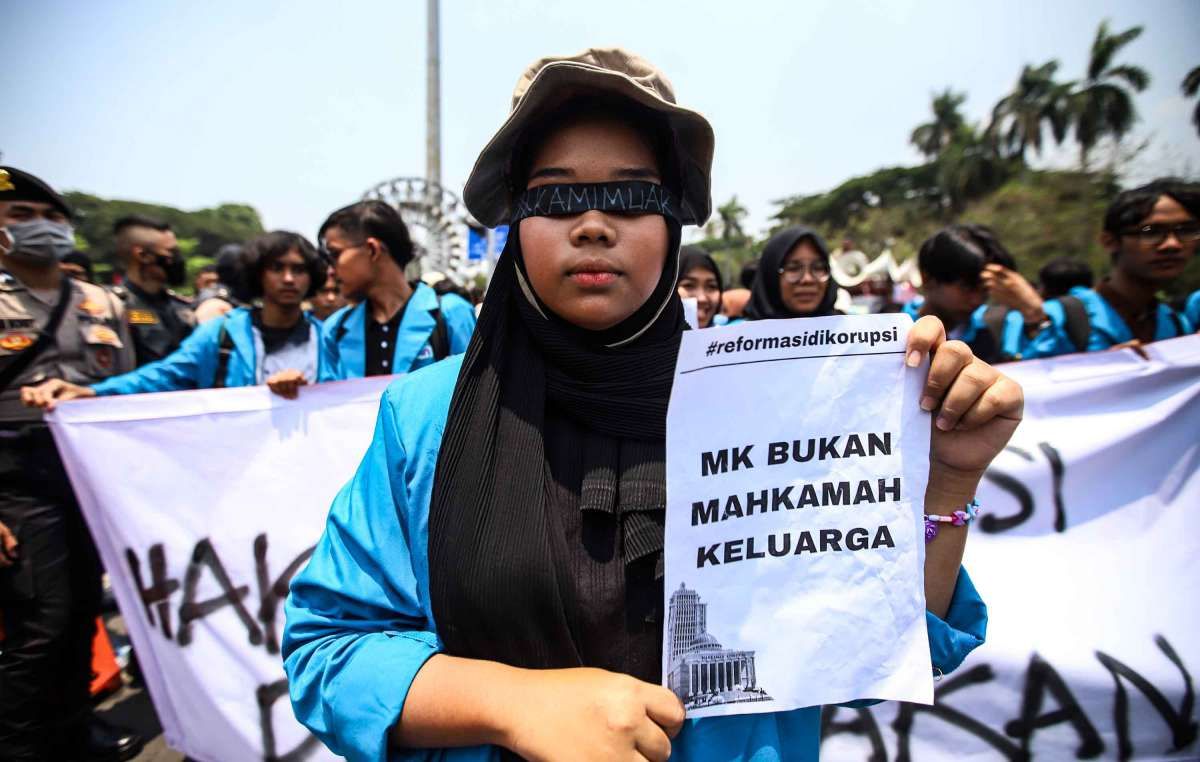 Mahasiswa Desak MK Tolak Gugatan Usia Capres-Cawapres