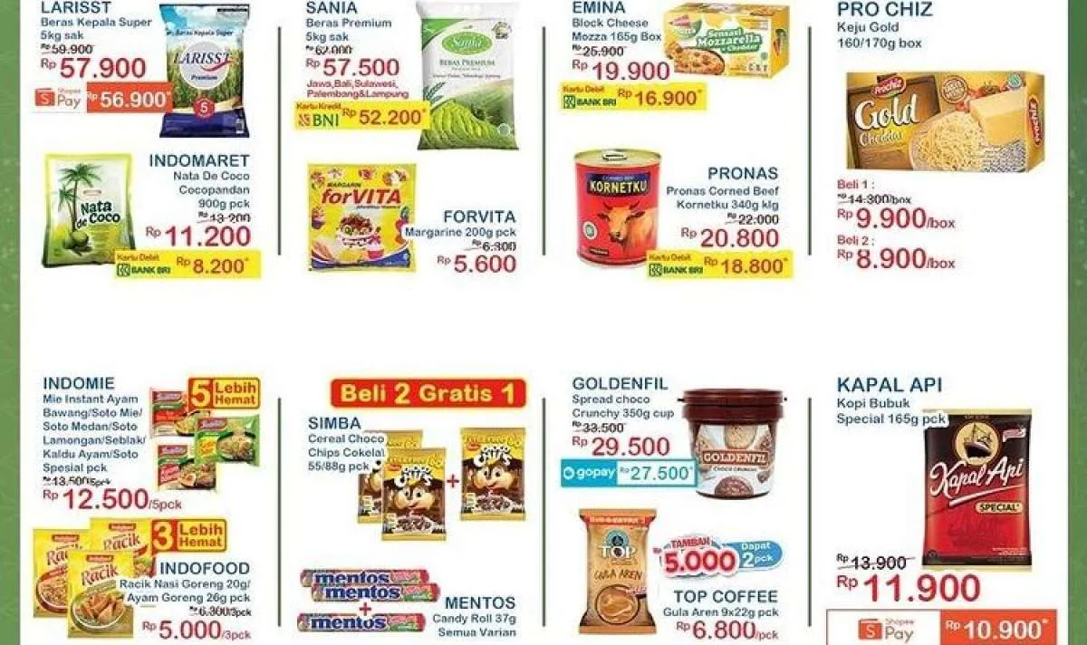 Promo JSM Indomaret 16 April 2022, Harga Hemat untuk Beras hingga Sabun