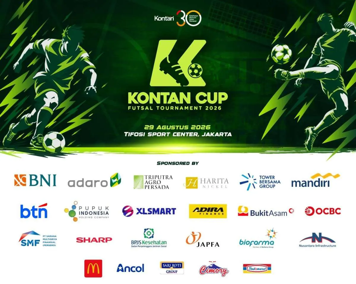 Turnamen Kontan Cup 2026 Siap Ramaikan HUT Kontan ke-30 Tahun