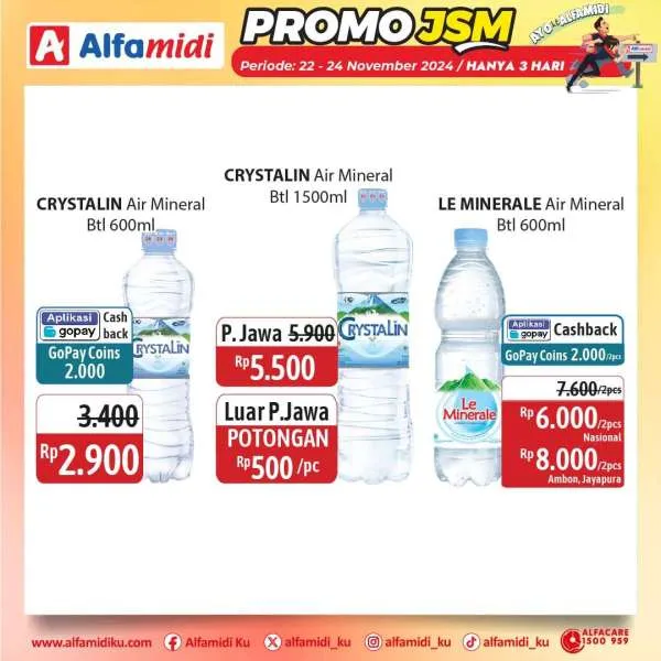 Promo JSM Alfamidi Periode 22-24 November 2024