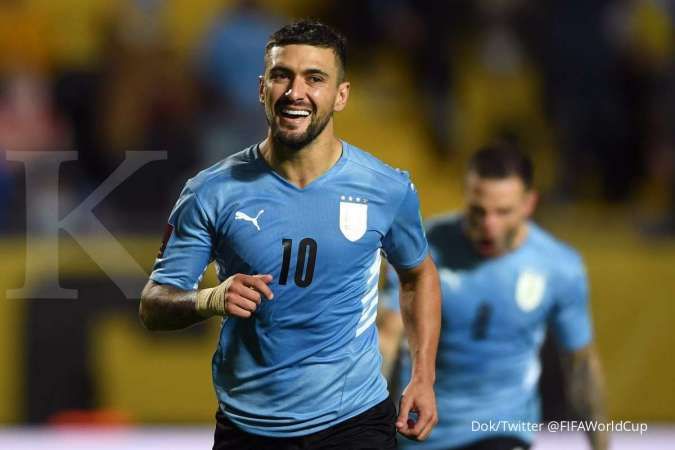 Hasil kualifikasi Piala Dunia 2022 Uruguay vs Bolivia