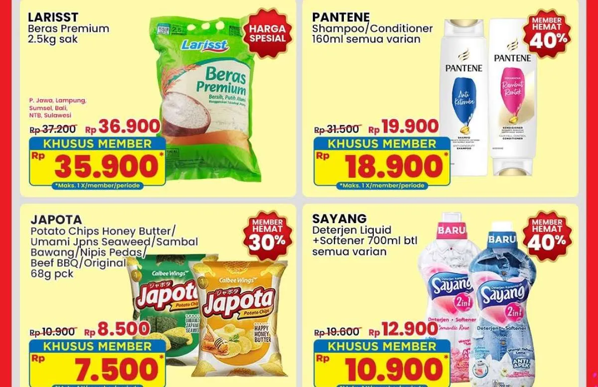 Promo Indomaret Weekend Januari 2025, Beli Beras dan Shampoo Lebih Murah Hari Ini