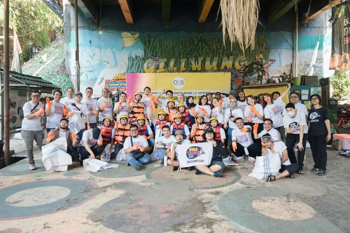 OCS Gandeng World Cleanup Day Indonesia Kuatkan Komitmen pada Program Keberlanjutan