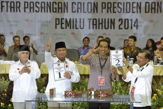 KPU skors rekapitulasi suara karena saksi Prabowo