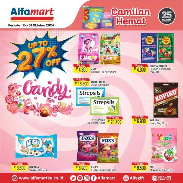 Promo Alfamart Snack Fair Periode 16-31 Oktober 2024