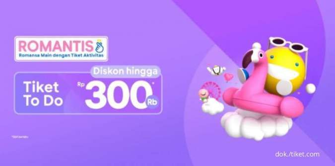 Promo To Do Tiket.com, Diskon hingga Rp 300.000 Periode 11-15 Februari 2022