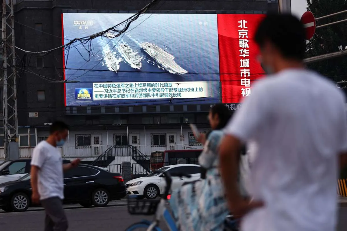 Taipe: Latihan Militer China Ancam Pelabuhan dan Kota di Taiwan