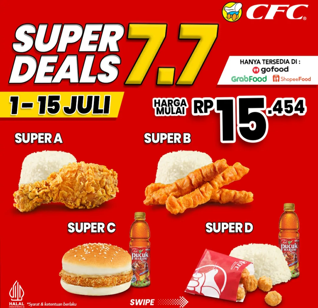 promo 7.7 CFC