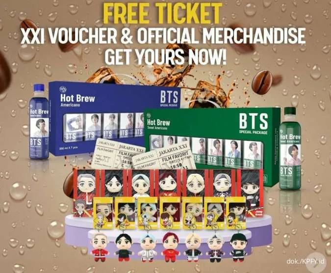 BTS Coffee Limited Edition: Promo XXI Cafe x KPFY