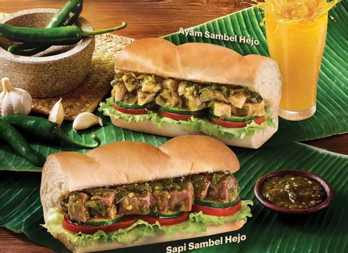 Menu Baru! Promo Subway Sambal Hejo Agustus 2025, Combo Sandwich Mulai Rp 62.000