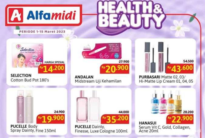 Promo Alfamidi Health & Beauty, Skincare hingga Obat Batuk Lebih Murah