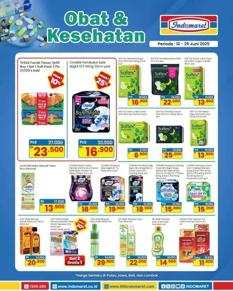 Promo Indomaret Super Hemat Periode 12-25 Juni 2025