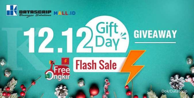 Datascripmall.id Berikan Promo Akhir Tahun 12.12 Gift Day Beragam Flash Sale, Diskon dan Giveaway Ada di Sini