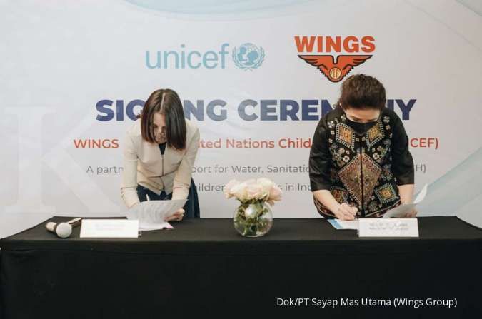 Kerjasama Wings Group dan UNICEF sediakan akses air dan sanitasi bersih 