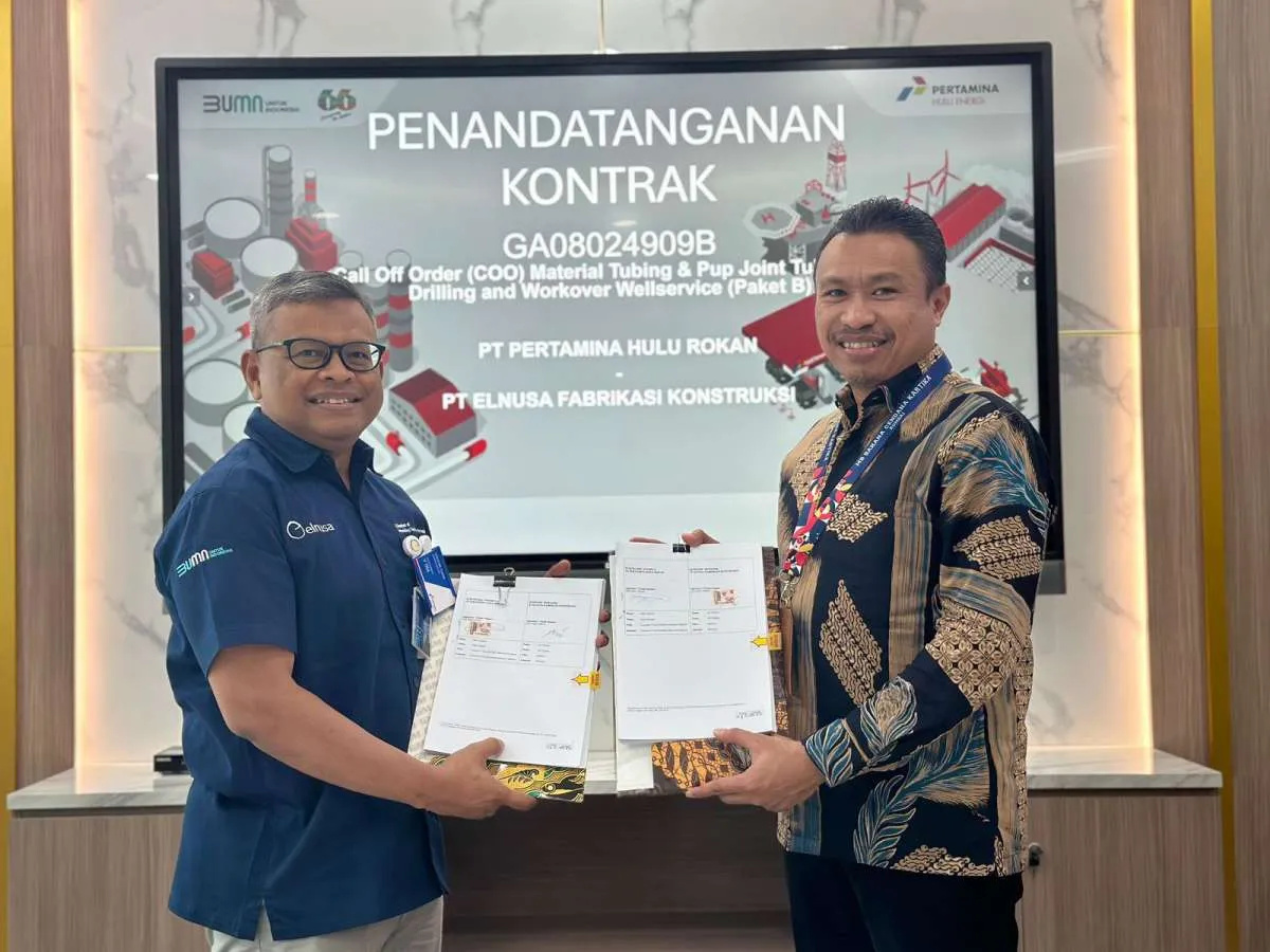 Anak Usaha ELSA Pasok 35.000 Material Tubing OCTG untuk Pengeboran di Blok Rokan