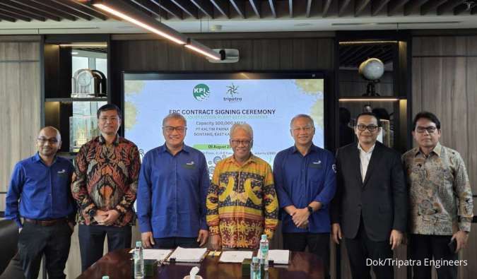 Tripatra Engineers dan Kaltim Parna Industri Akan Membangun Fasilitas Pencairan CO2