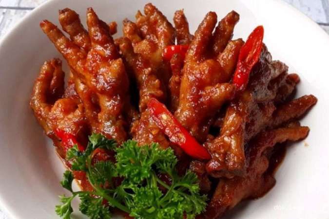 Resep Pedasnya Ceker Mercon yang Membakar Lidah, Pasti Ngiler!