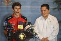 Marc Marquez Bertemu Presiden Prabowo, Mandalika Disebut Sirkuit Terbaik Dunia