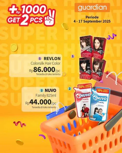 Promo Guardian Super Hemat Periode 4-17 September 2025